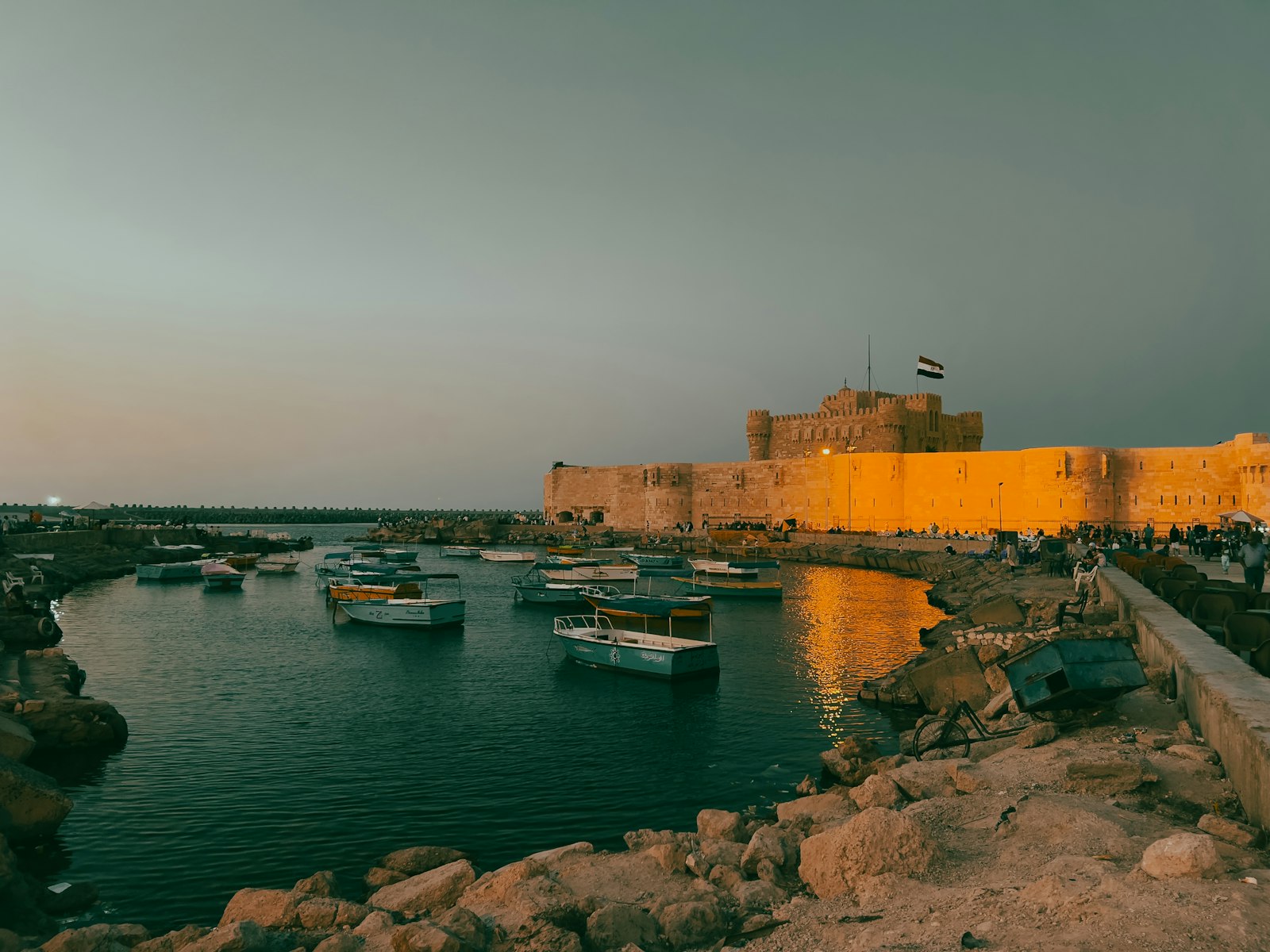 Alexandria corniche · Mediterranean coast